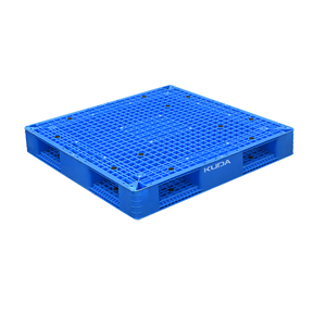 KUDA 1111B-WGSM 스택형 양면 플라스틱 팔레트 창고용 중량 팔레트 1100x1100x150mm - Product Image 5