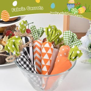 Adorno Colgante de Conejo de 30cm para Manualidades, Decoración de Fiesta de Pascua con Materiales de Yute y Cerámica - Product Image 3