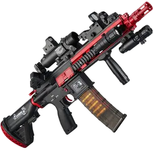 M416尼龙电爆枪男童软子弹玩具户外野外活动泡沫子弹手枪儿童玩具