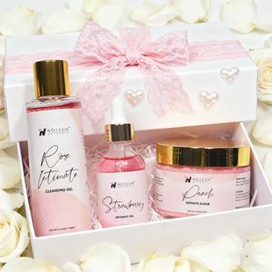 <span class=keywords><strong>Gel</strong></span> Íntimo de Lujo Natural y Orgánico para Baño Yoni de Marca Privada, con Perfume de Rosa, Flor de Cerezo y Lavanda - Product Image 3