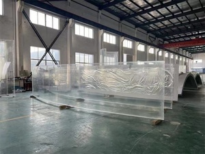 Piscina Acrílica de Alta Gama Personalizada con Paredes Transparentes Sin Costuras, Servicio de Corte para Uso en Exteriores de Lujo en Patios Traseros - Product Image 1