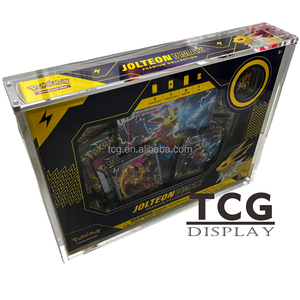 TCG Boîte acrylique transparente personnalisée avec protection UV Affichage pour <span class=keywords><strong>Pokémon</strong></span> Box - <span class=keywords><strong>VMax</strong></span> <span class=keywords><strong>Charizard</strong></span> Box avec couvercle magnétique Étui en acrylique - Product Image 3