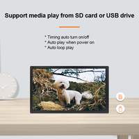 Mesin penjual tampilan iklan pemutar Video Lcd HD pemutar foto Digital putar otomatis 18.5 19 21.5 22 24 27 32 inci