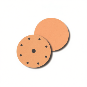 Disques de ponçage Ttake, grain 220, 6+1 trous, support Velcro, disques abrasifs en fibre pour ponçage - Product Image 2