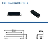 Sensor Magnético de Láminas (Reed Switch) de Plástico Moldeado SMD Serie 9/11/14/16mm Normalmente Abierto de Montaje en Superficie