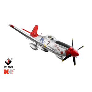 <span class=keywords><strong>Avion</strong></span> RC 4 canaux Wltoys XK A280 P-51 Mustang 3D/6G stabilisé par gyroscope, facile à piloter, planeur télécommandé RTF pour débutants - Product Image 2