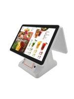 Système de caisse enregistreuse tactile capacitif tout-en-un à 10 points, système d'exploitation Windows/Android, 4G, Bluetooth 5.2, Wi-Fi 6, compatible NFC