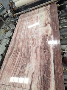 Lastra di Marmo Rosso Multicolore con Venature Bianche, Grigie e Verdi, per Pareti Decorative e Pavimenti di Lusso - Product Image 5