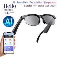Gafas de Sol Inteligentes Xg88 Pro con Traductor IA, Resistentes al Agua IPX5, Inalámbricas, Bluetooth, para Deportes al Aire Libre, con Auriculares Integrados