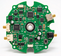 Carte de circuit imprimé (PCBA) de contrôle de robot mobile, PCB multicouche FR4 HDI, contrôle précis de l'impédance, service SMT DIP, RoHS FCC pour robot AGV