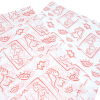 Papier de soie transparent personnalisé au prix d'usine, papier d'emballage pour vêtements et cadeaux, logo personnalisé disponible, emballage de vêtements en papier de soie