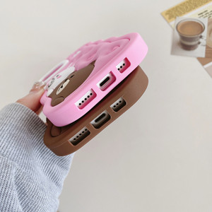 IPhone 11 12 13 New <span class=keywords><strong>3D</strong></span> <span class=keywords><strong>Hello</strong></span> <span class=keywords><strong>Kitty</strong></span> Thiết Kế Dễ Thương Phim Hoạt Hình Phim Hoạt Hình Điện Thoại Di Động Bìa Funda 14 15 Pro Max Promax Trường Hợp Đối Với Cô Gái Phụ Nữ - Product Image 2