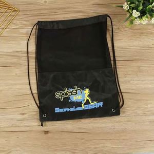 Polyester Draw <b>String</b> <b>Bag</b>,Promotional Custom Drawstring <b>Bag</b> with Logo, Sports Backpack, Pickleball Cinch Pack, Love Pickleball - Product Image 3