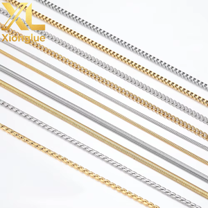 Stainless Steel Flexible <b>Snake</b> Link <b>Chain</b> Waterproof Rpse <b>Gold</b> Silver Black Minimalist Necklace for DIY Jewelry Making Findings - Product Image 6