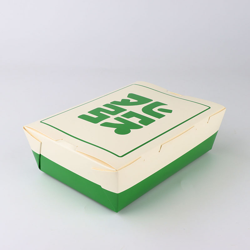 Hot Sale Takeout Food Boxes For Fast Lunch Sushi Rice Fruit Salad Burger Corrugated Cardboard Takeaway Food Package Paper Box