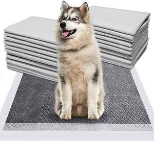 Tapis absorbants jetables super absorbants anti-odeurs au charbon de bois 23*23 23x35 pour chiots, petits chiens, lapins, hamsters - Product Image 4