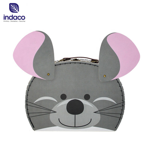 Caja de Embalaje de Cartón Personalizada con Forma de Dibujo Animado y Asa para Regalo, para 2026 - Product Image 3