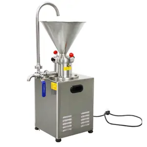 Colloid mill Industrial electric cocoa nut butter grinding machine/peanut butter making machine grinder