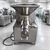 Machine industrielle de séparation osseuse et de viande pour volailles, à faible résidu d'os, pour le désossage de poulet et de lapin, destinée à la production de saucisses