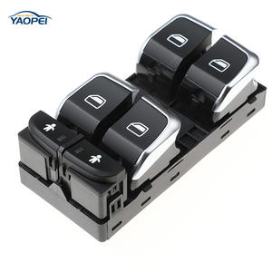 Interrupteur de commande principal de lève-<span class=keywords><strong>vitre</strong></span> électrique 4GD959851B pour <span class=keywords><strong>Audi</strong></span> A6 S6 C7 A7 A8 S8 Q3 <span class=keywords><strong>TT</strong></span> - Product Image 1