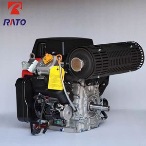 Rato แบริ่ง30HP กระบอกเดียวระบายความร้อนด้วยอากาศ4จังหวะสำหรับ R825สตาร์ทไฟฟ้าเครื่องยนต์เบนซินสำหรับอุปกรณ์อุตสาหกรรม - Product Image 2
