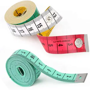 MCZ-42 High Quality 2 PCS 1.5m Body Measuring Ruler Flexible Ruler Soft Sewing Tape Measure