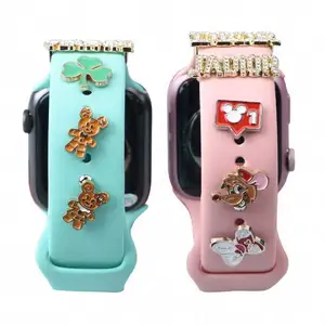 watch band Charms Decorative Ring for Watch Band Strap Creative Decorative Nails Watchband Accessories for iWatch Bracelet