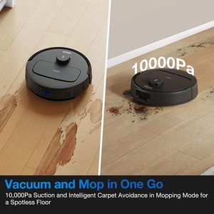 Para el Robot Aspirador y Fregador ECOVACS DEEBOT N20e Plus con Estación de Autovaciado sin Bolsa, Succión Potente de 10000 Pa, 300 Minutos de Autonomía - Product Image 3