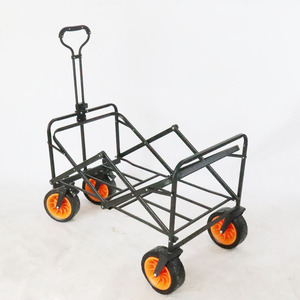 Chariot de parc pliable et pliable à 4 roues pour l'extérieur Chariot de pique-nique Chariot de camping pour Park & Camp - Product Image 6