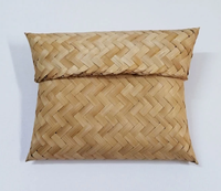 Boîte cadeau en bambou naturel de petite taille, forme carrée, vente en gros personnalisée