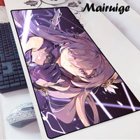 Grand tapis de souris 90x40, accessoires de jeu XXL, pour ordinateur portable, Gamer, Anime Genshin Impact