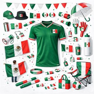Kit de Regalo para Eventos Deportivos: Sudadera con Capucha, Gorra, Mochila, Botella, Toalla Refrigerante, Cordón, Llavero y Bandera para Aficionados del Estadio - Product Image 4