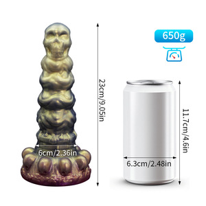 OEM Customized Anal <b>Plug</b> for Men Women Liquid Silicone Halloween Skull-shaped <b>Butt</b> <b>Plug</b> Sex Toy Boax for <b>Male</b> Masturbation% - Product Image 5