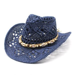 หมวกคาวบอยสานทรงเม็กซิกันสำหรับฤดูร้อน ขายส่งจำนวนมาก รูปทรงแปลกตา ปรับได้ ใช้ได้ทั้งชายและหญิง หมวกคาวบอยแบบเรียบ - Product Image 6