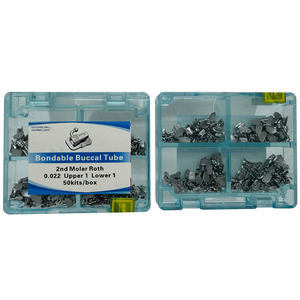 बोनयोग्य बकेट ट्यूब 2 मोलर रोथ 0.022 अपपर<span class=keywords><strong>1</strong></span> कम <span class=keywords><strong>1</strong></span> 50 किट/बॉक्स दंत सामग्री - Product Image 4