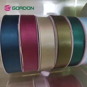 100 Yard Satin Ribbon Roll untuk Kemasan Kotak Hadiah