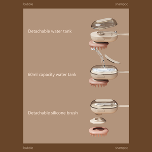 Espumador de champú para perros, cepillo de baño, máquina de espuma de limpieza profunda con capacidad de 200ml, dispensador de jabón para perros y rociador de champú/ - Product Image 6