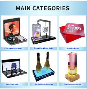 Tùy chỉnh sinh thái thân thiện <span class=keywords><strong>Acrylic</strong></span> đứng dấu hiệu Máy tính để bàn hiển thị vật tư văn phòng hiển thị đứng thích hợp cho máy tính để bàn quảng bá thương hiệu - Product Image 5