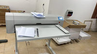 Machine à plier le papier de dessin et les plans grand format JC-L4000 informatisée à écran tactile, haute vitesse, pour copie technique, avec pompe