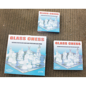 Tiro gioco di scacchi di <span class=keywords><strong>vetro</strong></span> pezzi degli scacchi e di bordo - Product Image 6
