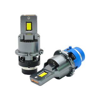 Kit de phares LED ADT D4S D4R, ampoules de phares 3500LM, faisceau haut et bas, blanc super lumineux, ampoules de phares LED de taille mini 1:1, remplacement d'ampoules halogènes - Product Image 2