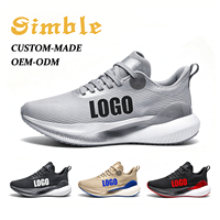 Fabricant chinois de baskets décontractées tendance, faible MOQ, chaussures de sport légères, chaussures de course, Zapatos De Hombre