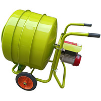 Mélangeur électrique à alimentation manuelle pour usine, maison et ferme, machine à mélanger à poussée manuelle, mini-bétonnière multifonctionnelle pour la construction