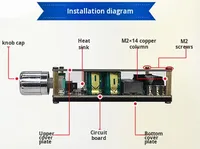 Module d'amplificateur de puissance numérique stéréo HIFI XINYI XY-C100H 100W TPA3116