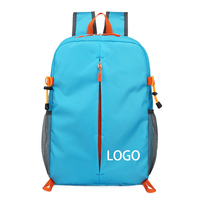 Vente en gros de sacs touristiques de plein air pliants en polyester sac à dos de voyage et loisirs sac à dos de randonnée léger et de grande capacité pour étudiants