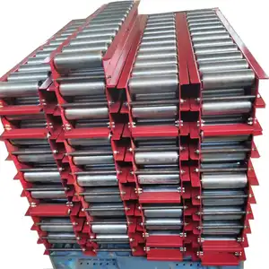 Steel tube free conveyor galvanized roller light duty roller