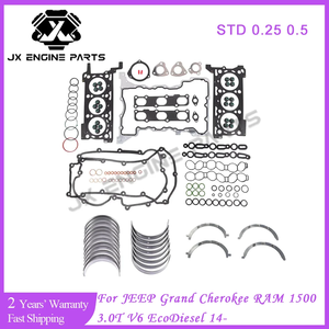 EXF Motor Tam Kapak Contası Seti Ana Biyel Kolu Yatağı JEEP Grand Cherokee RAM 1500 WK 3.0 Eco Dizel 3.0L 3.0T VM63D için - Product Image 2