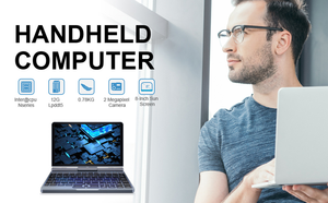 Nueva Mini Laptop <span class=keywords><strong>Reversible</strong></span> Intel de 8 Pulgadas N100 DDR5 con Windows 11 Pro, Pantalla Táctil, Entretenimiento, Uso Conveniente en la Oficina, 2 en 1 - Product Image 6
