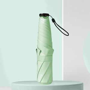 Paraguas Ligero de Plumas de Alta Calidad al por Mayor con Protección Solar Negra, Resistente a la Intemperie, Plegable para Niñas - Product Image 4