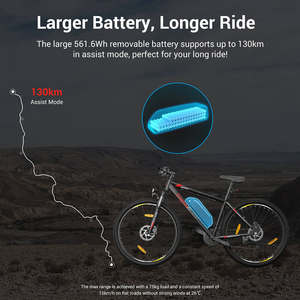 Bicicleta Eléctrica Urbana M2 en Stock en la UE, Batería de Litio de 36V 15AH, Motor sin Escobillas de 250W, 24 Velocidades, Cambio Shimano, Cuadro de Aleación de Aluminio, >60km - Product Image 6